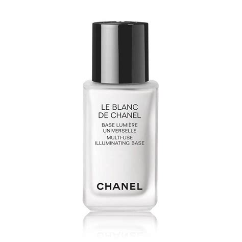 bidon chanel blanc|le blanc Chanel primer.